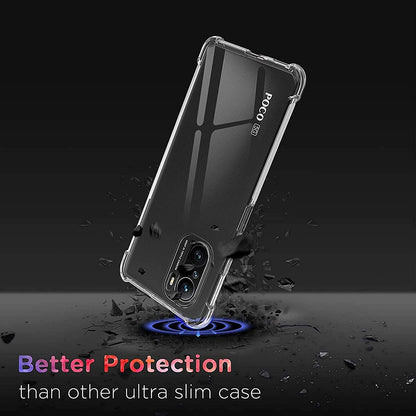 Ovitek za Xiaomi Poco F3 / Mi 11i, Techsuit, Proti udarcem Prozoren, Prosojen