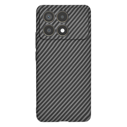 Case for Xiaomi Poco F6 Pro, Techsuit, Carbonite FiberShell, Black