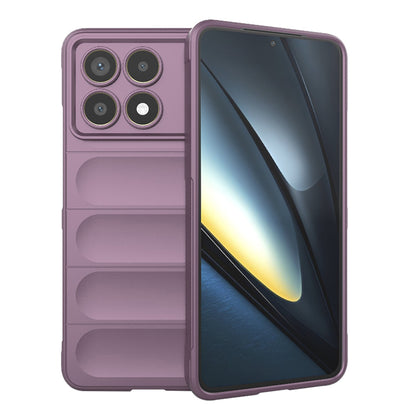 Ovitek za Xiaomi Poco F6 Pro, Techsuit, Magic Shield, vijoličen