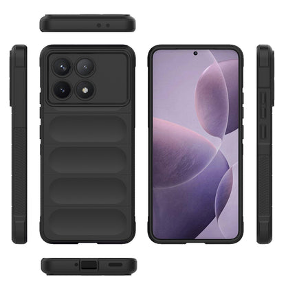 Ovitek za Xiaomi Poco F6 Pro, Techsuit, Magic Shield, Rdeča