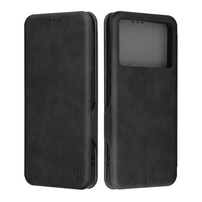 Ovitek za Xiaomi Poco F6 Pro, Techsuit, Safe Wallet Plus, Črn