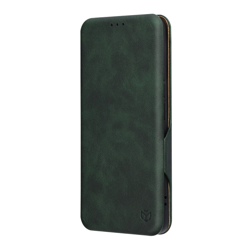 Ovitek za Xiaomi Poco F6 Pro, Techsuit, Safe Wallet Plus, Zelen