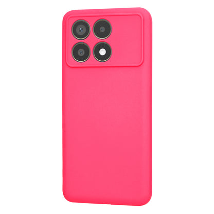 Ovitek za Xiaomi Poco F6 Pro, Techsuit, SoftFlex, Temno roza