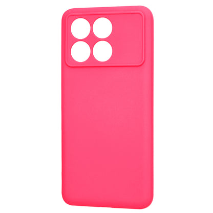 Ovitek za Xiaomi Poco F6 Pro, Techsuit, SoftFlex, Temno roza