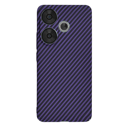 Ovitek za Xiaomi Poco F6, Techsuit, Carbonite FiberShell, Vijoličen
