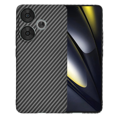 Ovitek za Xiaomi Poco F6, Techsuit, Carbonite FiberShell, Črn