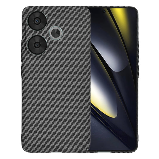 Ovitek za Xiaomi Poco F6, Techsuit, Carbonite FiberShell, Črn