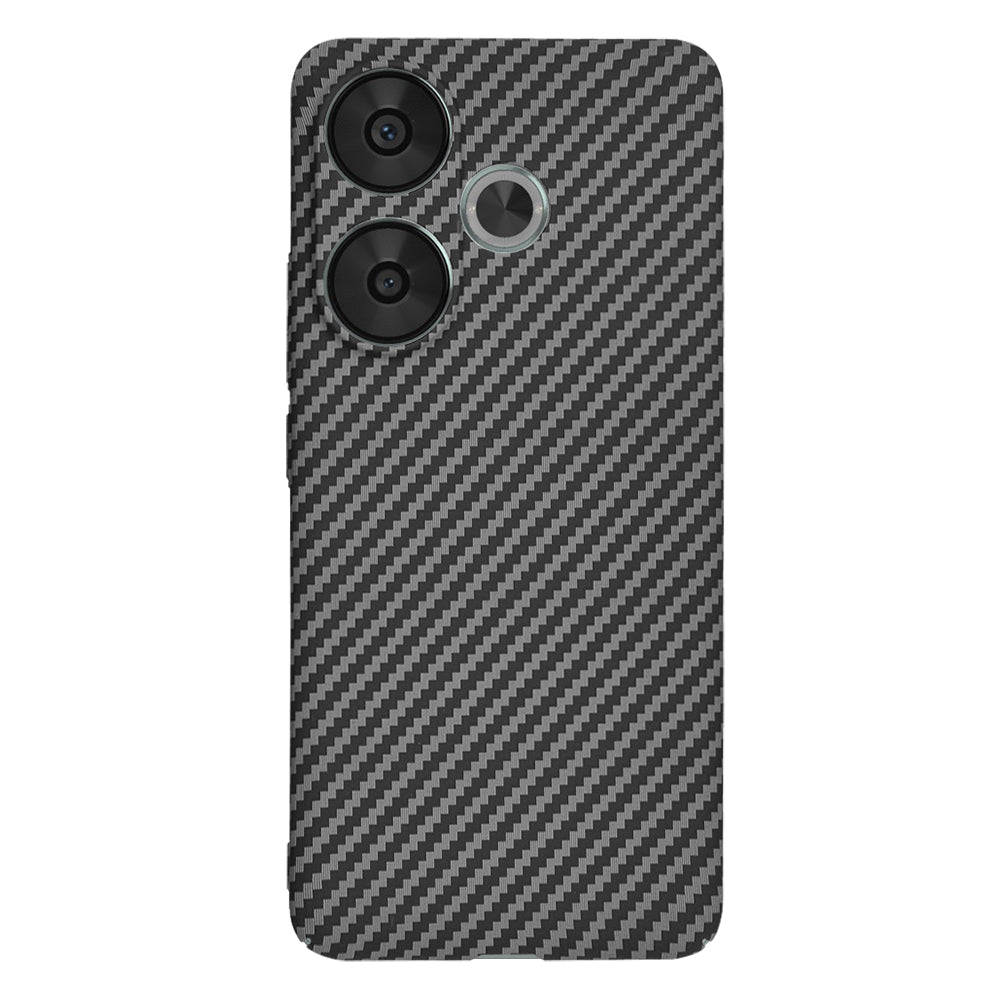 Ovitek za Xiaomi Poco F6, Techsuit, Carbonite FiberShell, Črn
