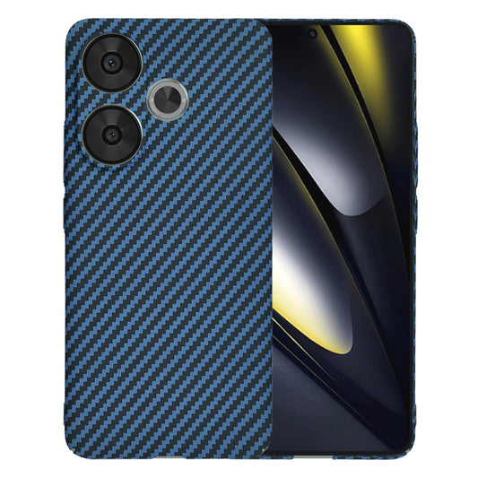 Ovitek za Xiaomi Poco F6, Techsuit, Carbonite FiberShell, turkizna