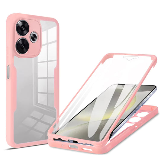 Ovitek za Xiaomi Poco F6, Techsuit, ColorVerse 360, roza