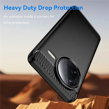 Ovitek za Xiaomi Poco F7 Pro, Techsuit, Karbon, Črn