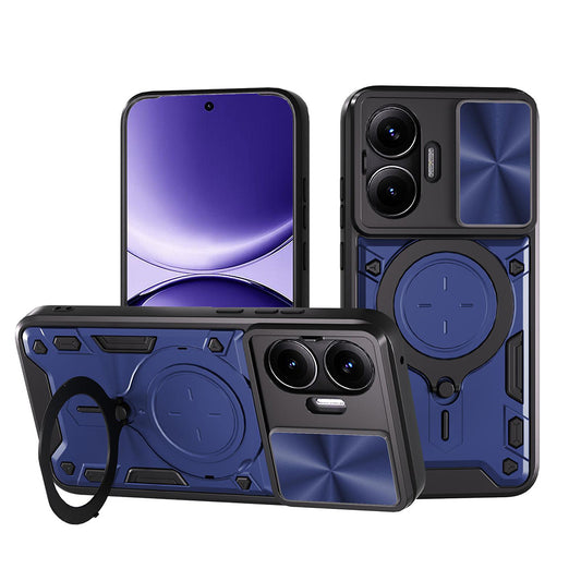 Ovitek za Xiaomi Poco F7, Techsuit, CamGuard Pro, modra