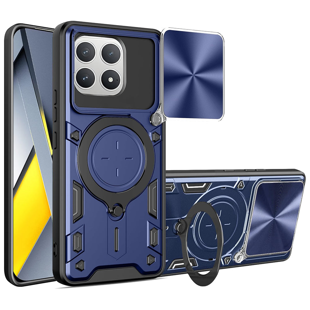 Ovitek za Xiaomi Poco F8 Pro, Techsuit, CamGuard Pro, Modra