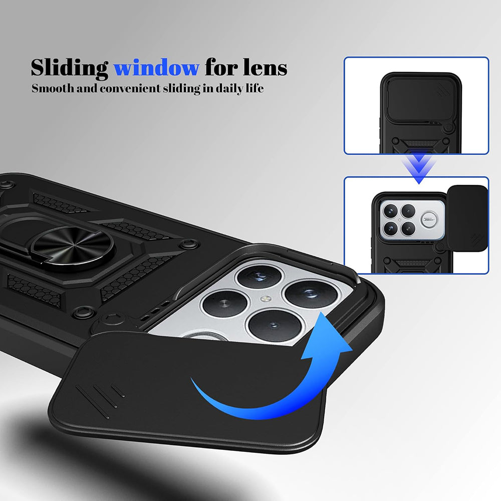 Ovitek za Xiaomi Poco F8 Ultra, Techsuit, CamShield, Modra