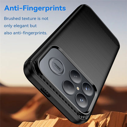 Ovitek za Xiaomi Poco F8 Ultra, Techsuit, Carbon, Črn