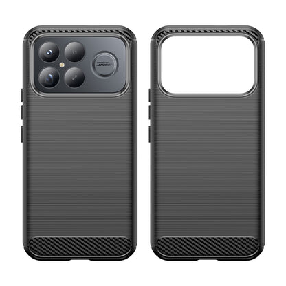 Ovitek za Xiaomi Poco F8 Ultra, Techsuit, Carbon, Črn