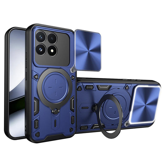 Ovitek za Xiaomi Poco F9 Pro, Techsuit, CamGuard Pro, modra