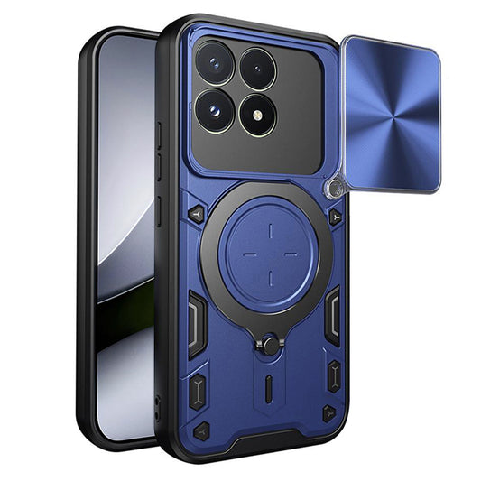 Ovitek za Xiaomi Poco F9 Pro, Techsuit, CamGuard Pro, modra