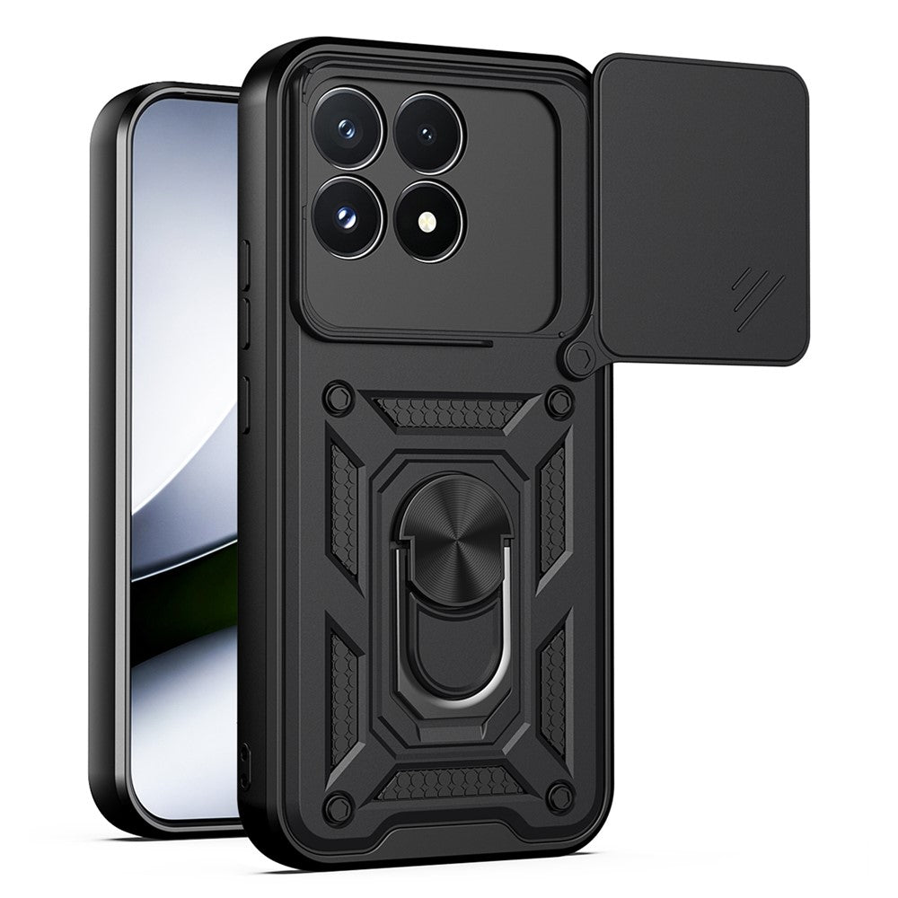 Ovitek za Xiaomi Poco F9 Pro, Techsuit, CamShield, Črn