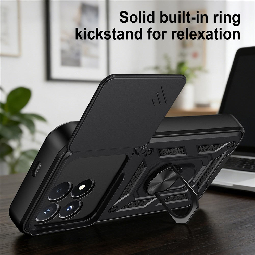 Ovitek za Xiaomi Poco F9 Pro, Techsuit, CamShield, Črn