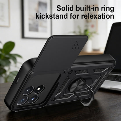 Ovitek za Xiaomi Poco F9 Pro, Techsuit, CamShield, Črn