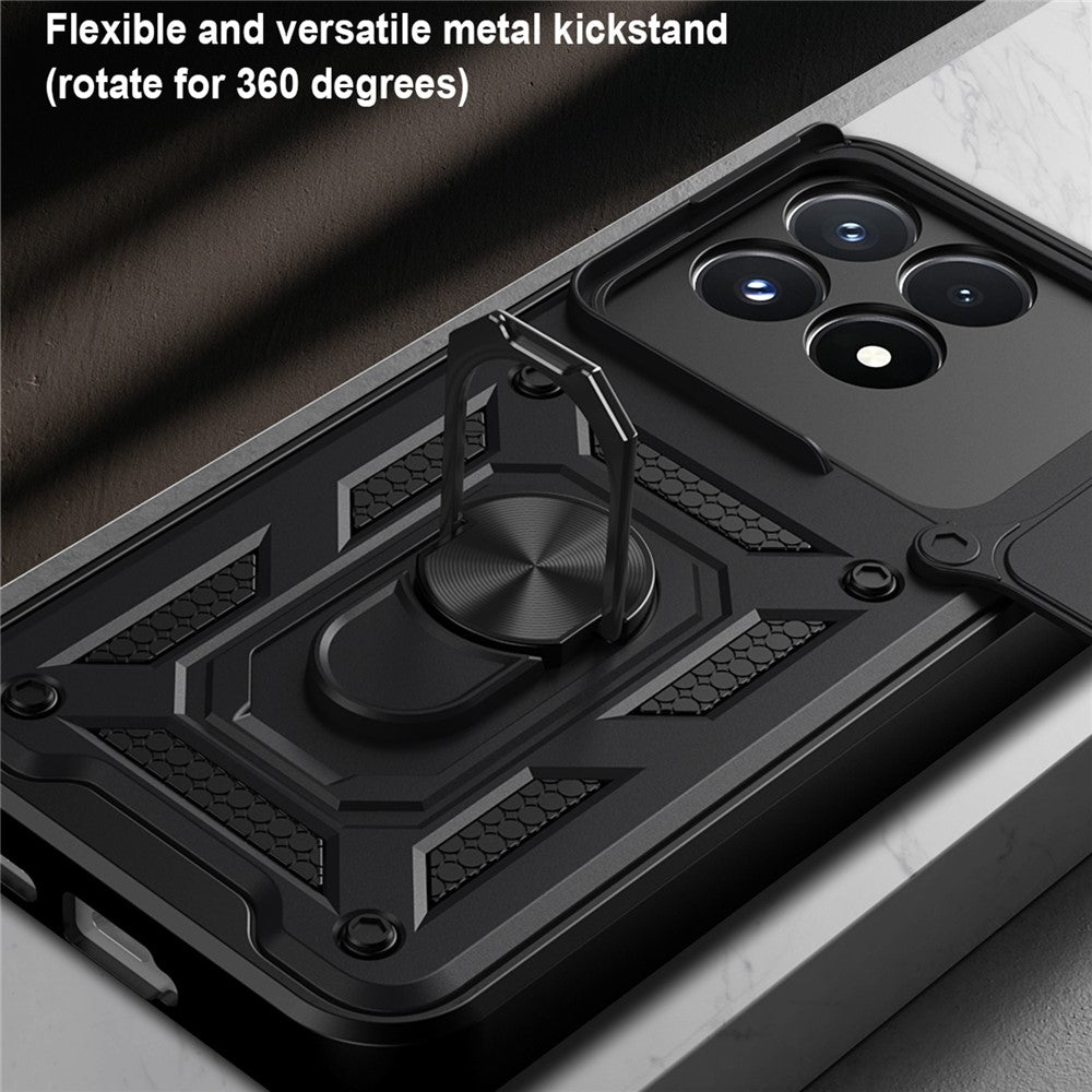 Ovitek za Xiaomi Poco F9 Pro, Techsuit, CamShield, Črn