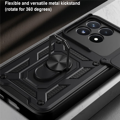 Ovitek za Xiaomi Poco F9 Pro, Techsuit, CamShield, Črn