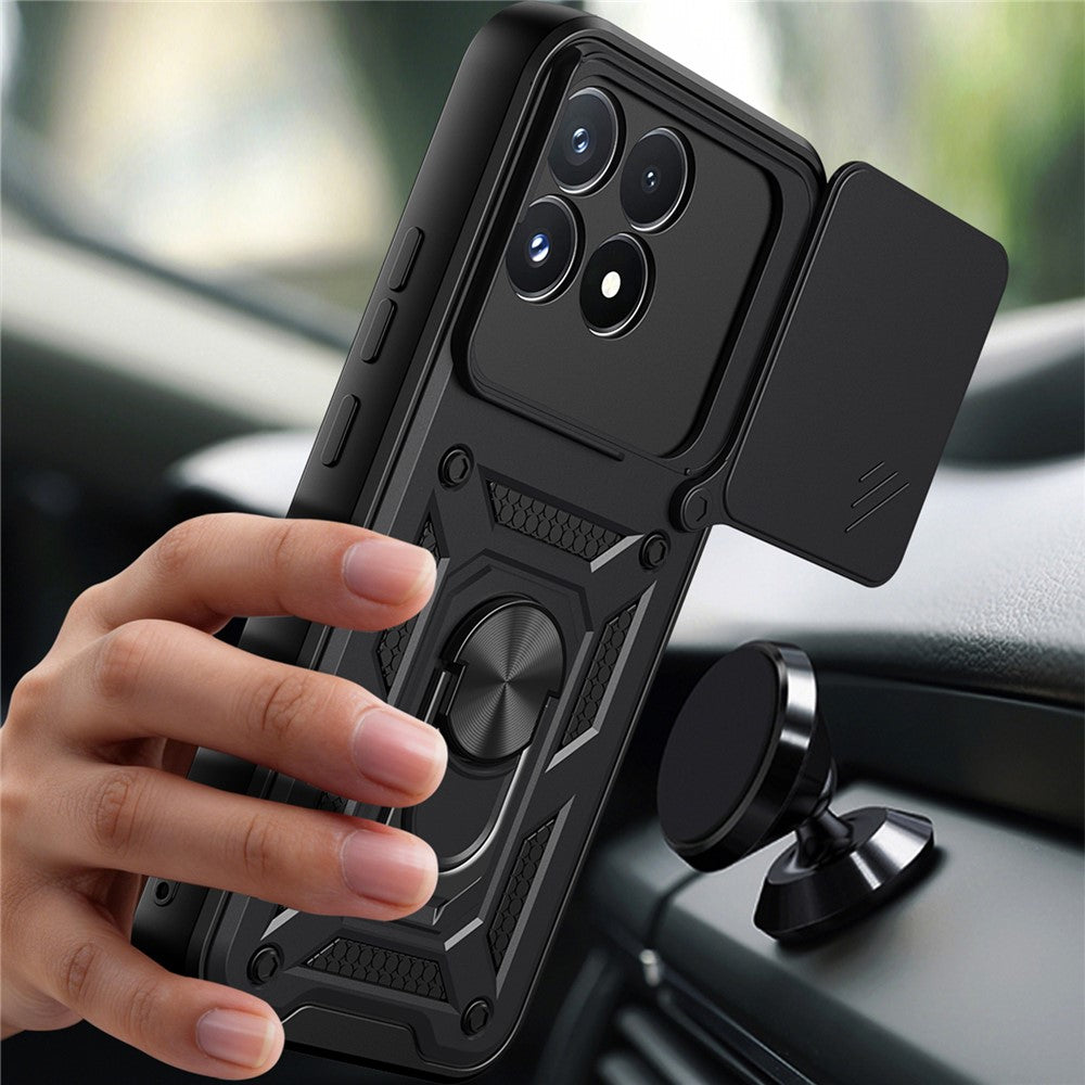 Ovitek za Xiaomi Poco F9 Pro, Techsuit, CamShield, Črn