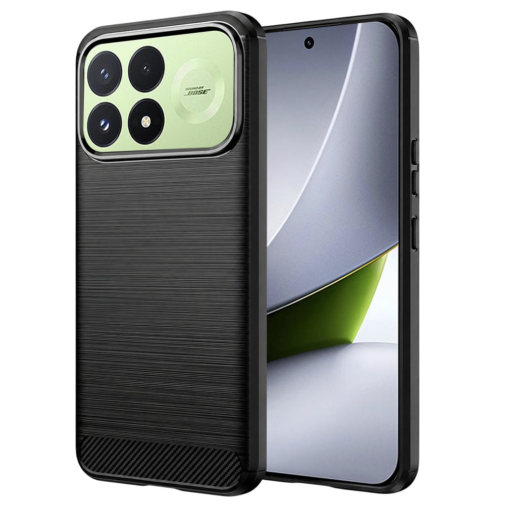 Case for Xiaomi Poco F9 Pro, Techsuit, Carbon, Black