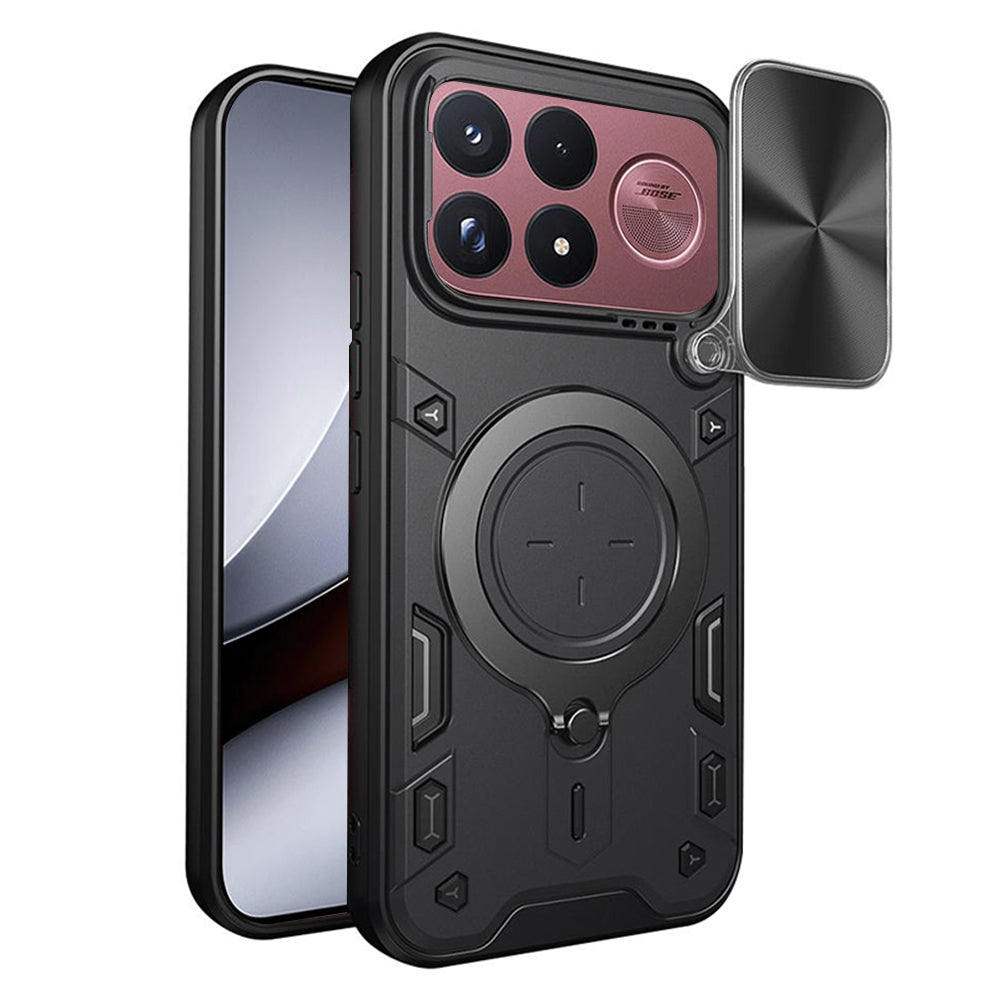 Ovitek za Xiaomi Poco F9 Ultra, Techsuit, CamGuard Pro, črn