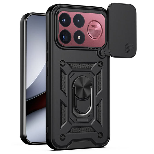 Ovitek za Xiaomi Poco F9 Ultra, Techsuit, CamShield, črn