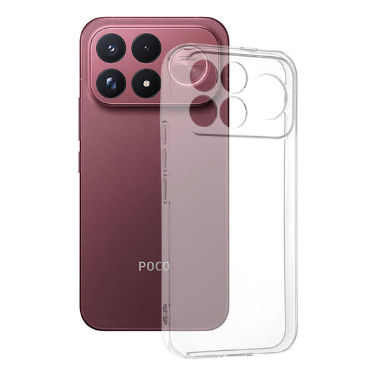 Ovitek za Xiaomi Poco F9 Ultra, Techsuit, Jasno, Prosojno