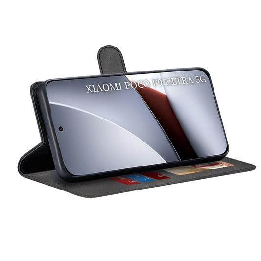 Etui za Xiaomi Poco F9 Ultra, Techsuit, Diary Book, črnega barve