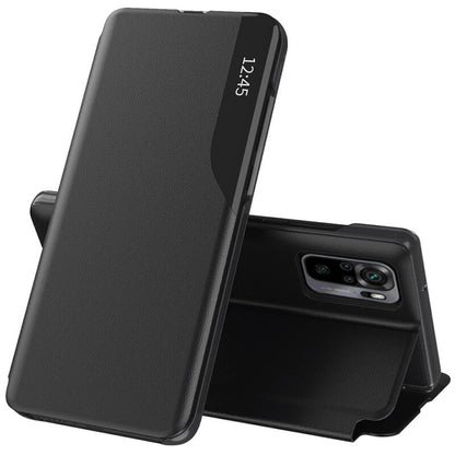 Ovitek za Xiaomi Poco M5s / Redmi Note 10S / Note 10, Techsuit, eFold, Črn