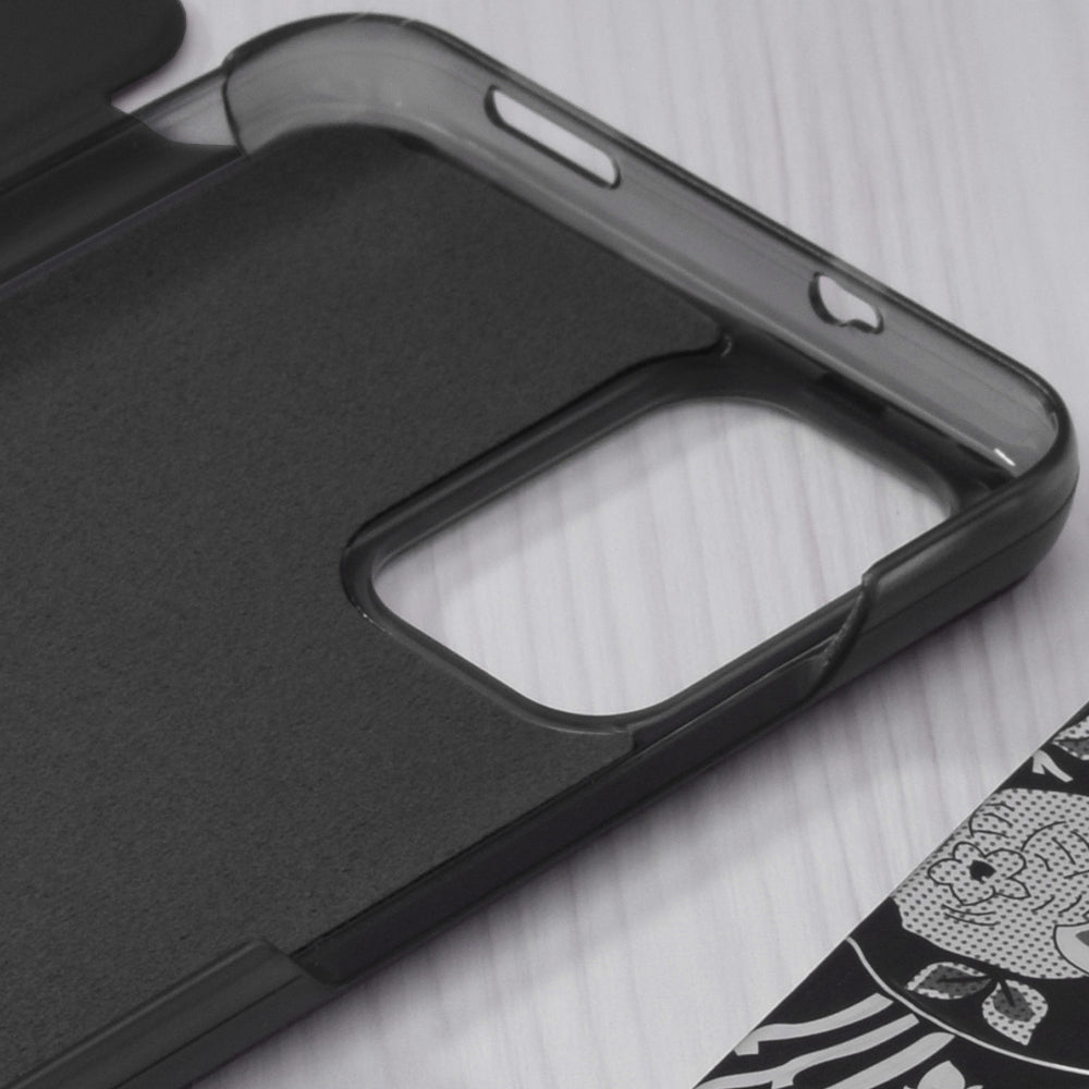 Ovitek za Xiaomi Poco M5s / Redmi Note 10S / Note 10, Techsuit, eFold, Črn