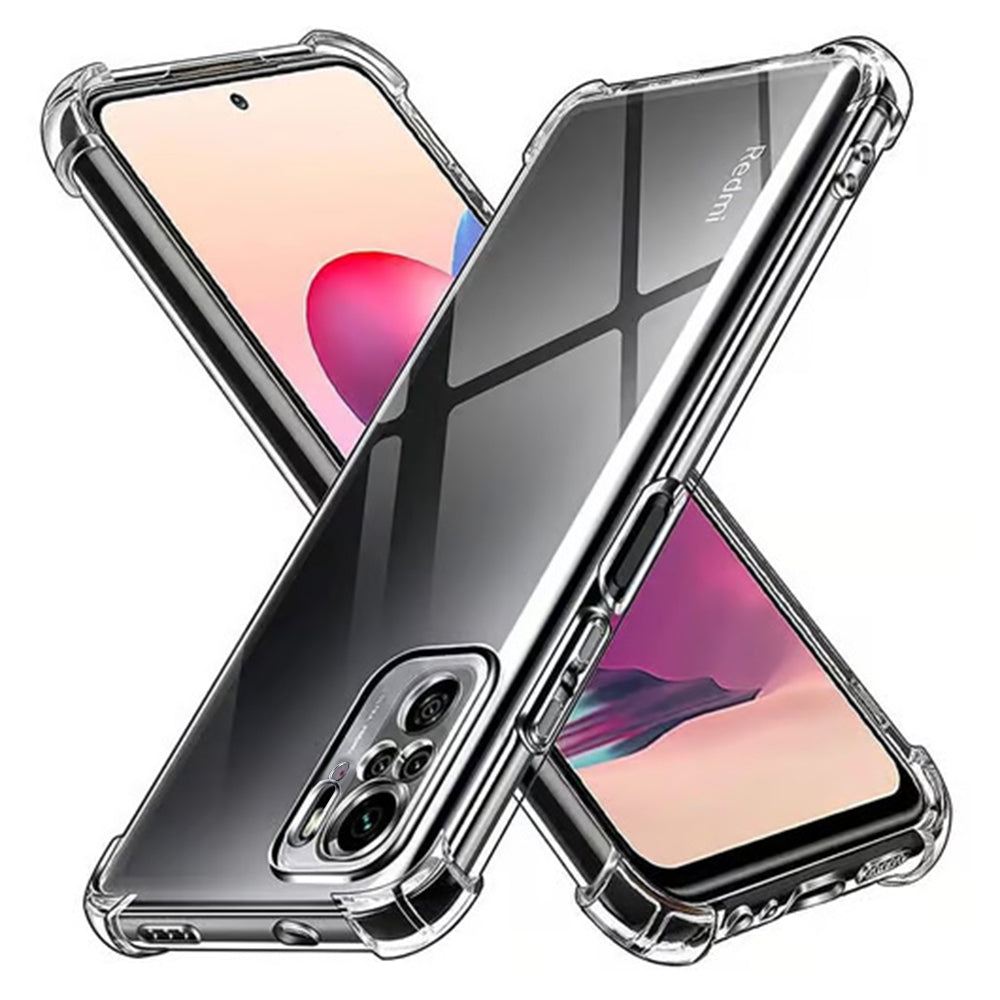 Ovitek za Xiaomi Poco M5s / Redmi Note 10S / Note 10, Techsuit, odporen na udarce, prozoren