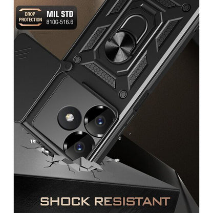 Ovitek za Xiaomi Poco M6 4G / Redmi 13, Techsuit, CamShield, Modra