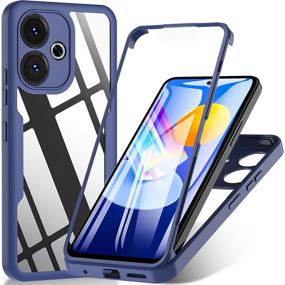 Case for Xiaomi Poco M6 4G / Redmi 13, Techsuit, ColorVerse 360, Blue