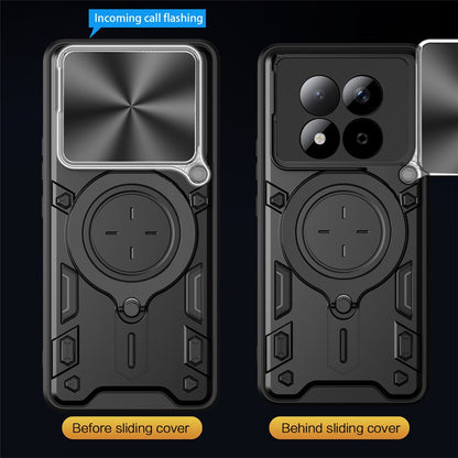 Case for Xiaomi Poco M8 Pro / Redmi Note 15 Pro+ 5G, Techsuit, CamGuard Pro, Rose Gold