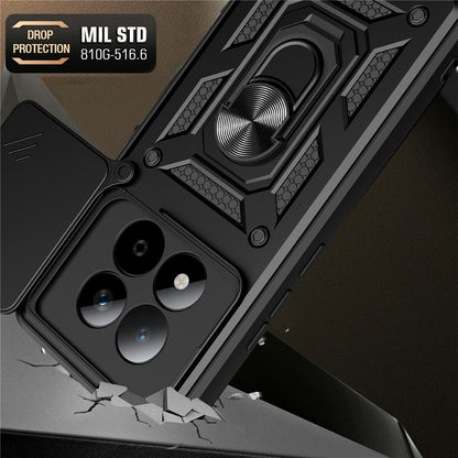 Ovitek za Xiaomi Poco M8 Pro / Redmi Note 15 Pro+ 5G, Techsuit, CamShield, Rožnato Zlata