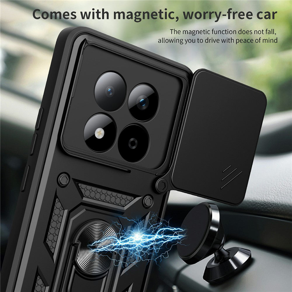 Ovitek za Xiaomi Poco M8 Pro / Redmi Note 15 Pro+ 5G, Techsuit, CamShield, Rožnato Zlata