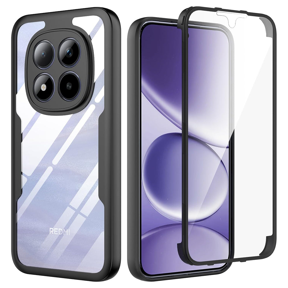 Ovitek za Xiaomi Poco M8 Pro / Redmi Note 15 Pro+ 5G, Techsuit, ColorVerse 360, Črna