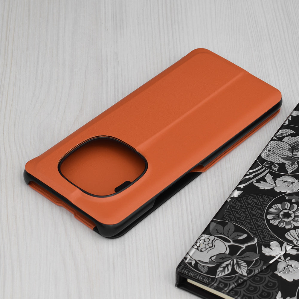 Ovitek za Xiaomi Poco M8 Pro / Redmi Note 15 Pro+ 5G, Techsuit, eFold, Oranžen