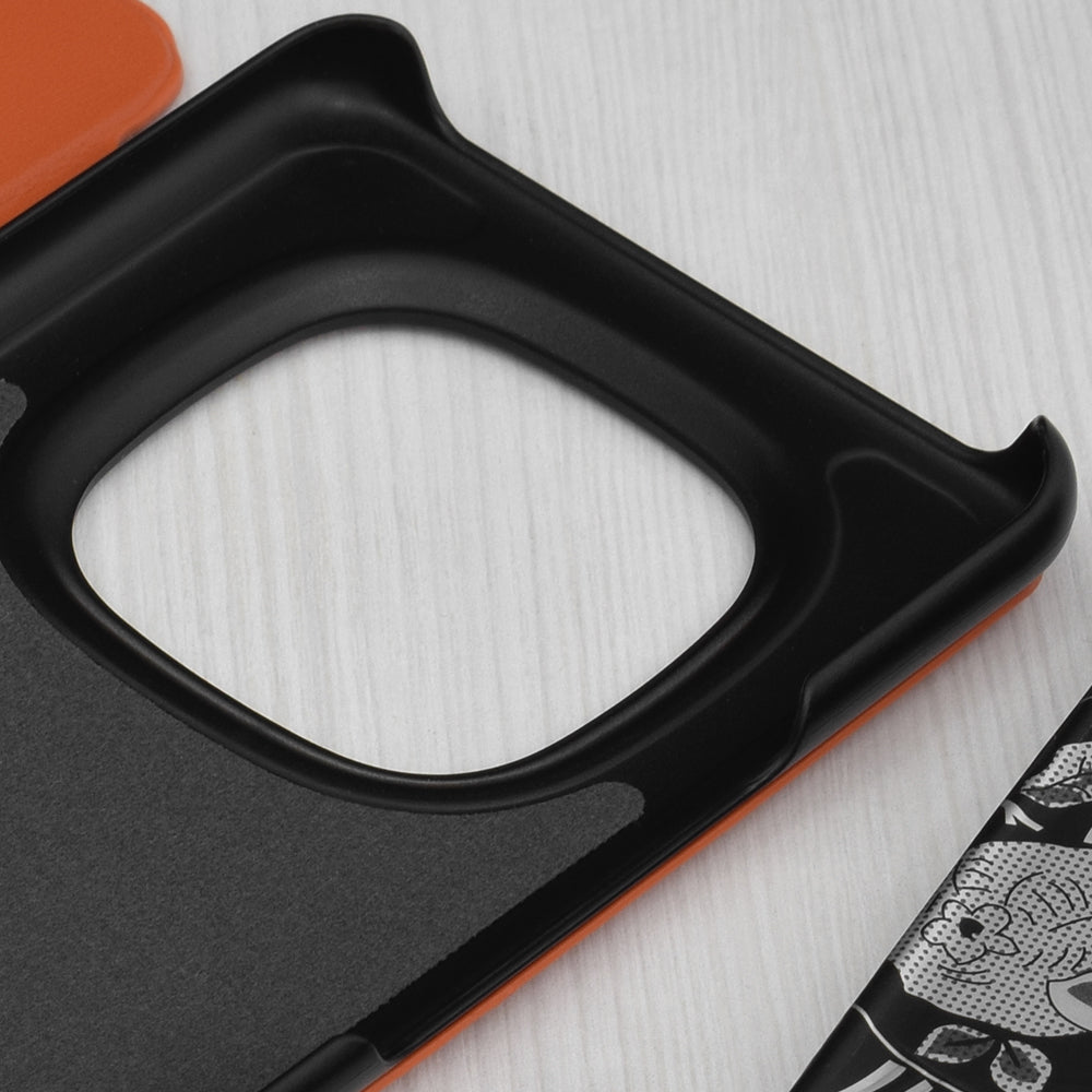 Ovitek za Xiaomi Poco M8 Pro / Redmi Note 15 Pro+ 5G, Techsuit, eFold, Oranžen