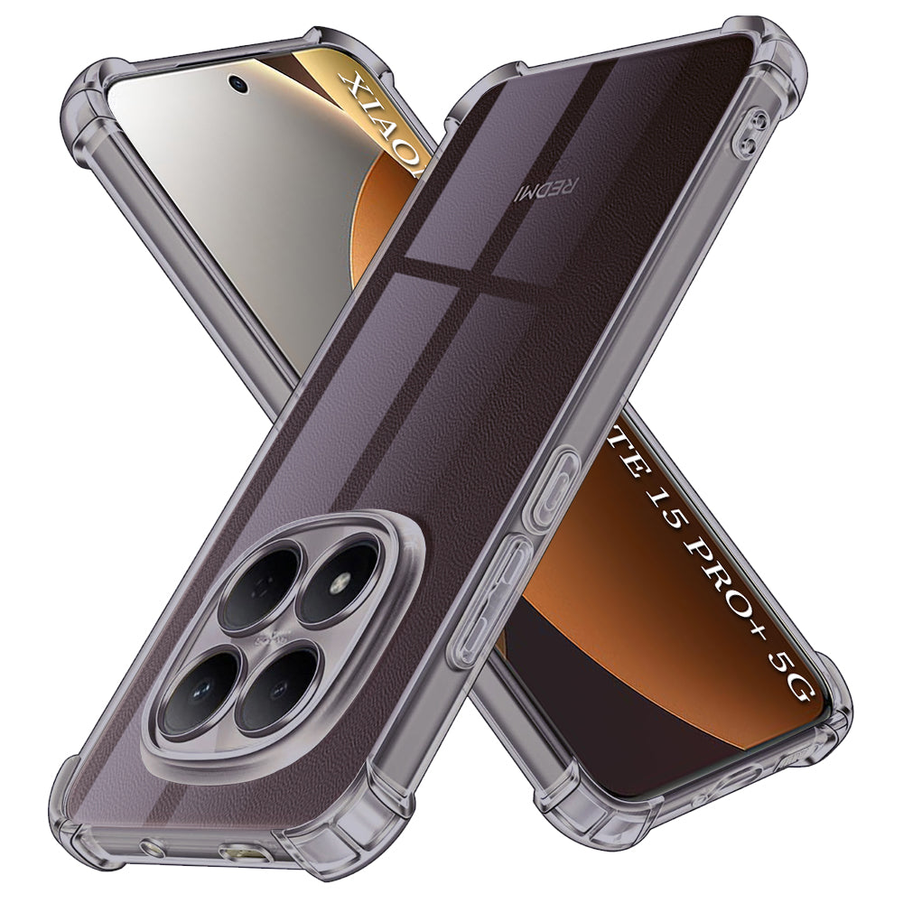 Ovitek za Xiaomi Poco M8 Pro / Redmi Note 15 Pro+ 5G, Techsuit, Shockproof Clear, Dimljena