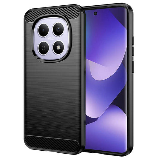Ovitek za Xiaomi Poco M8 / Redmi Note 15 5G / Note 15 4G, Techsuit, Carbon, Črn
