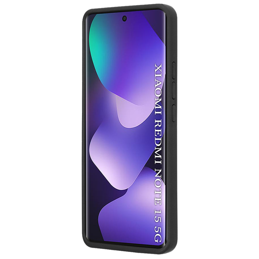 Ovitek za Xiaomi Poco M8 / Redmi Note 15 5G / Note 15 4G, Techsuit, Glinth, Črna