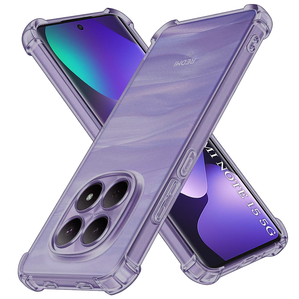 Ovitek za Xiaomi Poco M8 / Redmi Note 15 5G / Note 15 4G, Techsuit, Shockproof Clear, Dimljena