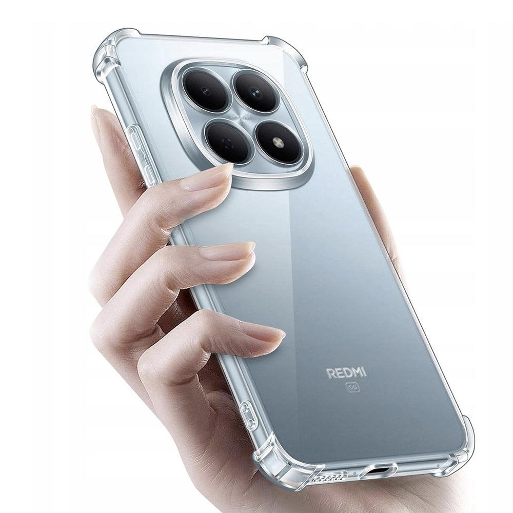 Ovitek za Xiaomi Poco M8 / Redmi Note 15 5G / Note 15 4G, Techsuit, Shockproof Clear, Prozoren