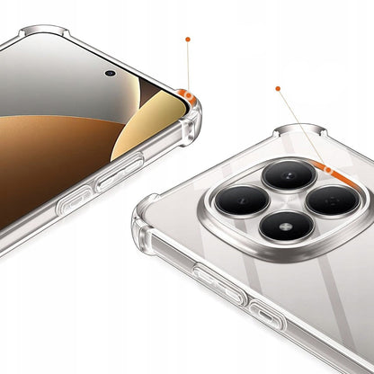 Ovitek za Xiaomi Poco M8 / Redmi Note 15 5G / Note 15 4G, Techsuit, Shockproof Clear, Prozoren